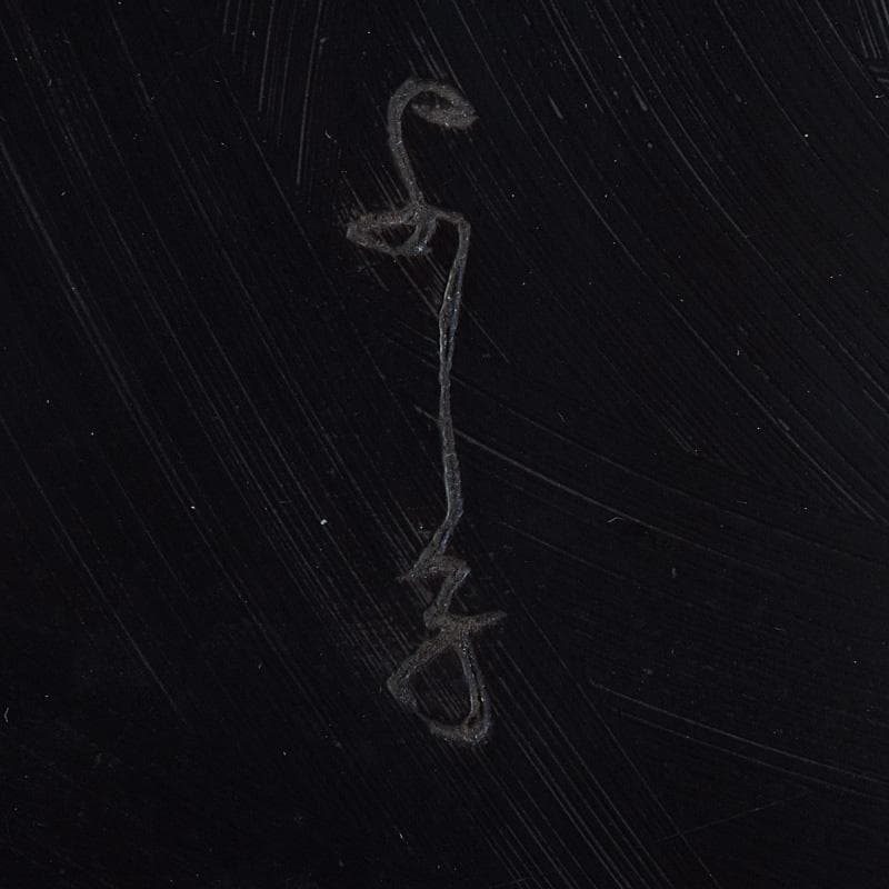 鎌倉彫　手彫　絵替鎌倉盆　丸盆　五枚　在銘　書付共箱　V　R8990B