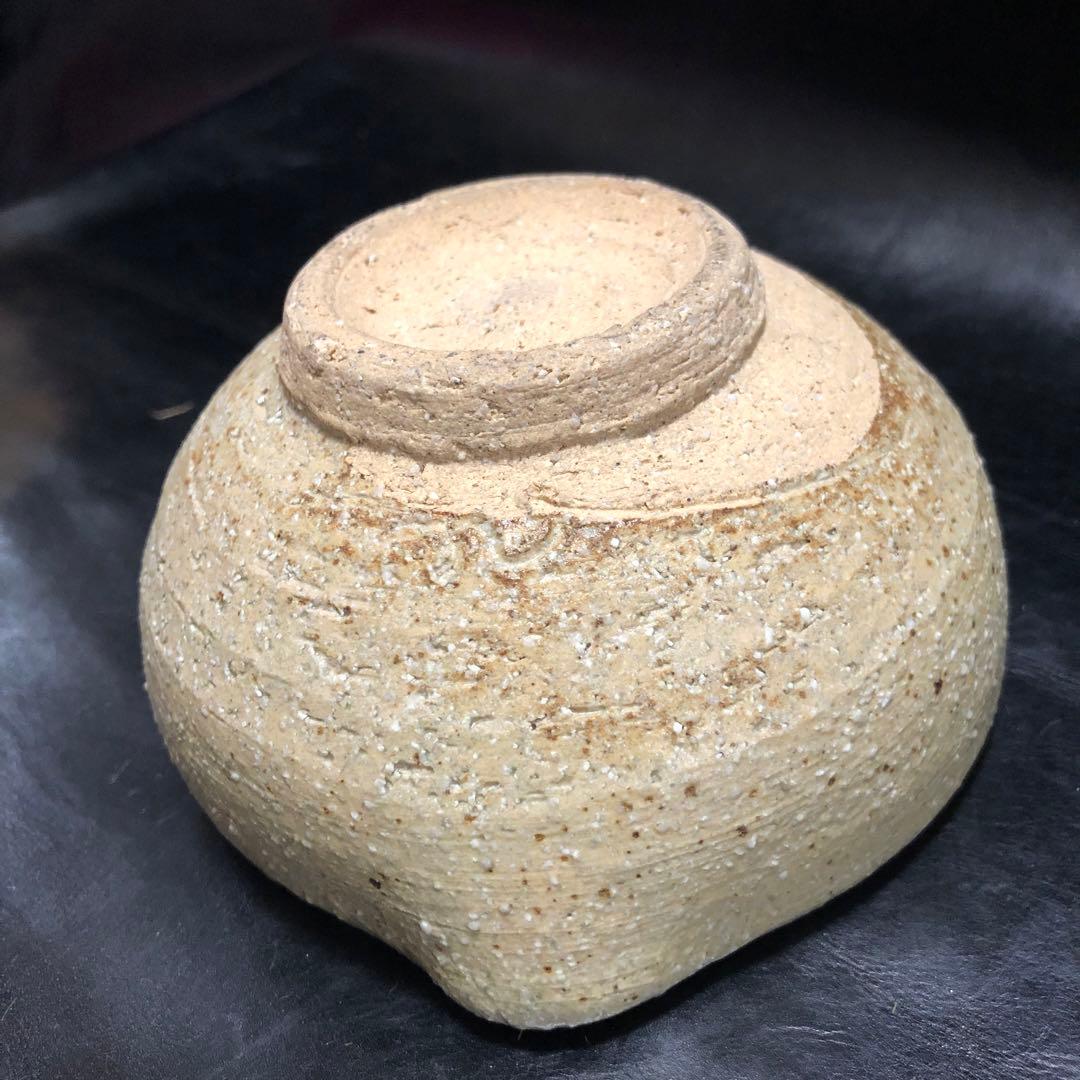 遺品整理◆蔵から謎の名の入った素焼きの抹茶茶碗？が出て来ました。茶道具