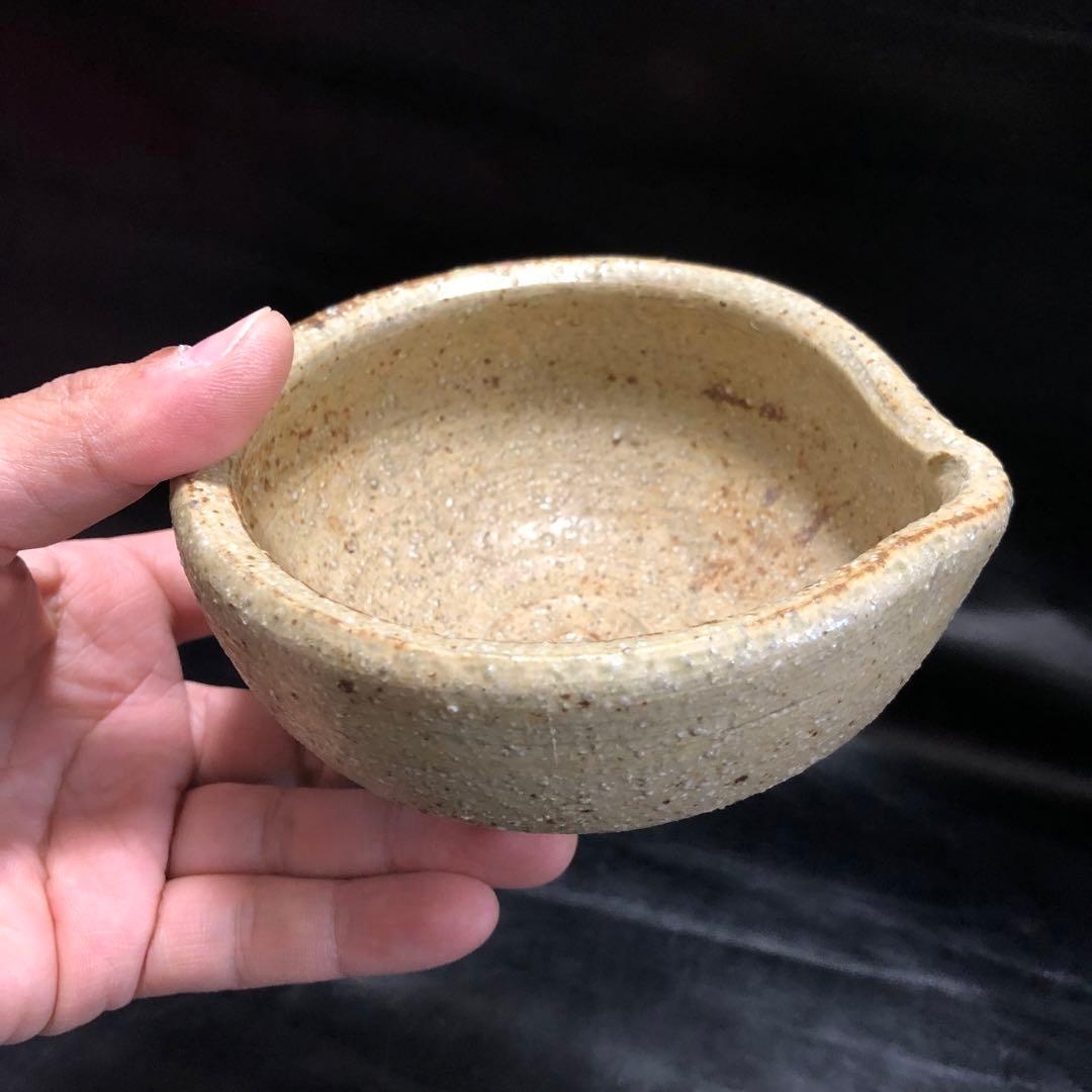 遺品整理◆蔵から謎の名の入った素焼きの抹茶茶碗？が出て来ました。茶道具