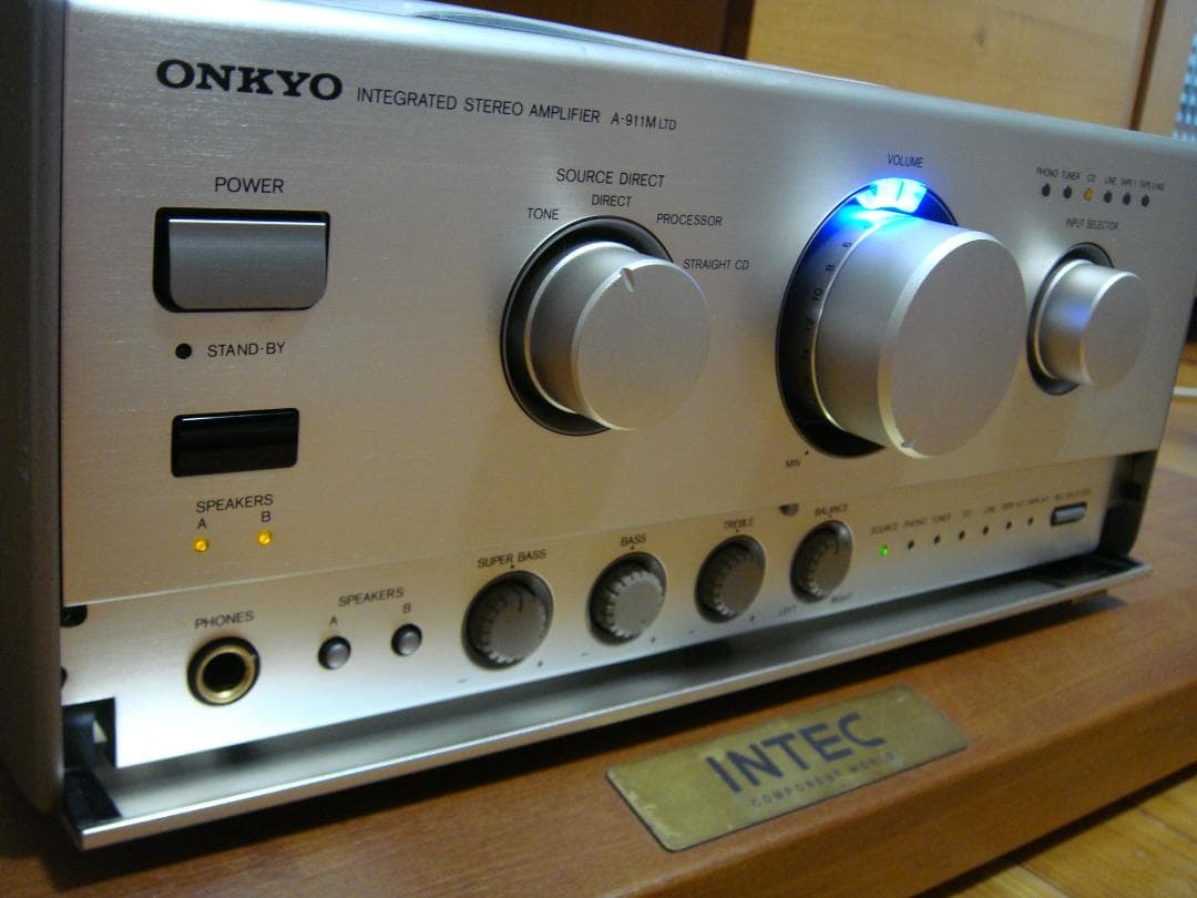 整備済 ONKYOオンキョー INTEC275アンプ A-911M LTD取説付