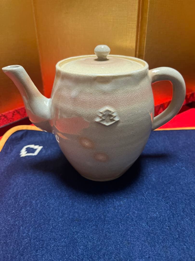 小笠原流煎茶　萩焼　水差し、香炉、香合　セット