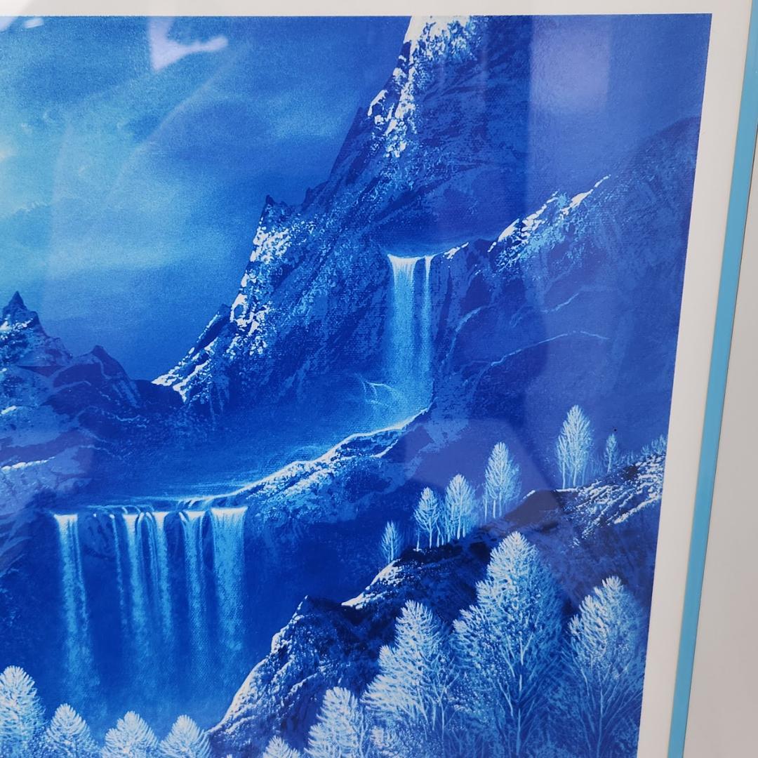 ジョン・ラッテンベリー ブルーキャニオンフォール 2008年 シルクスクリーン