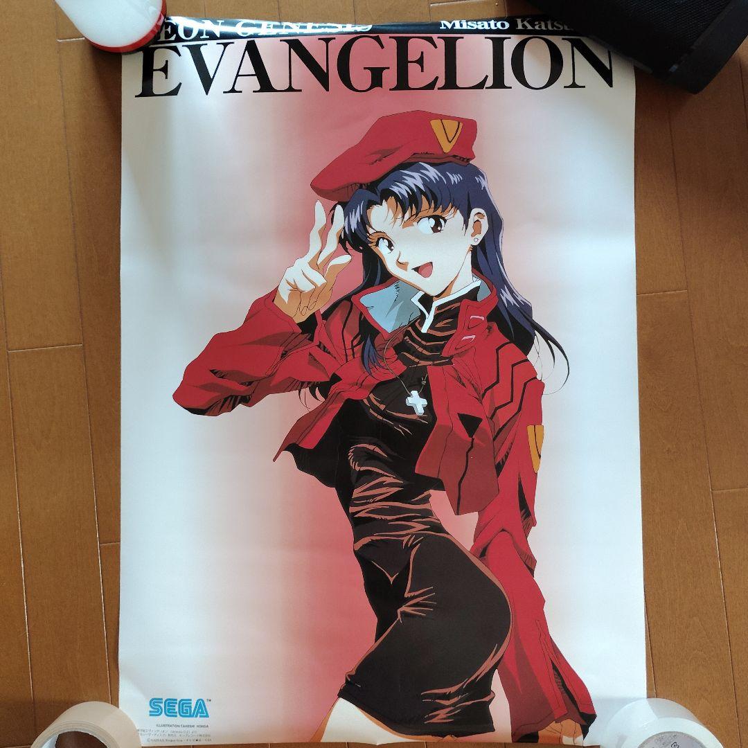 SEGA プライズ 新世紀エヴァンゲリオン ポスター ９種類セット