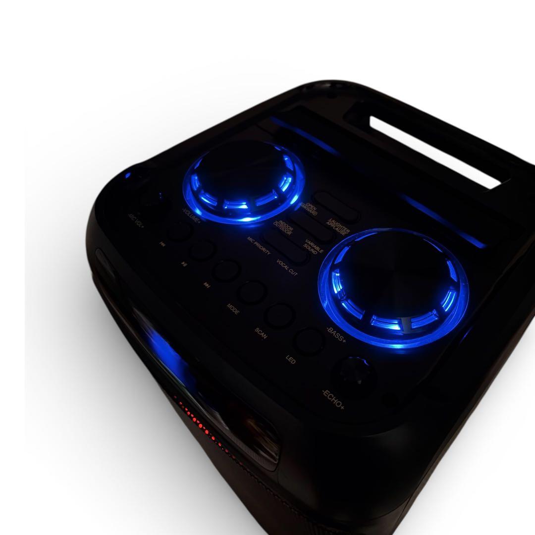 大音量70W アズマ Bluetooth LEDスピーカー GRV-PS70WA