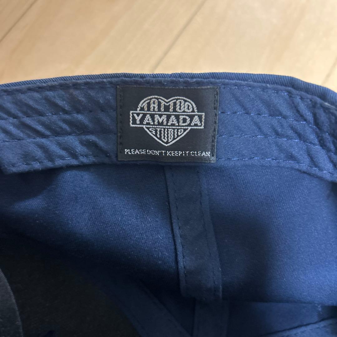 山田蓮 Born Losersネイビーキャップ