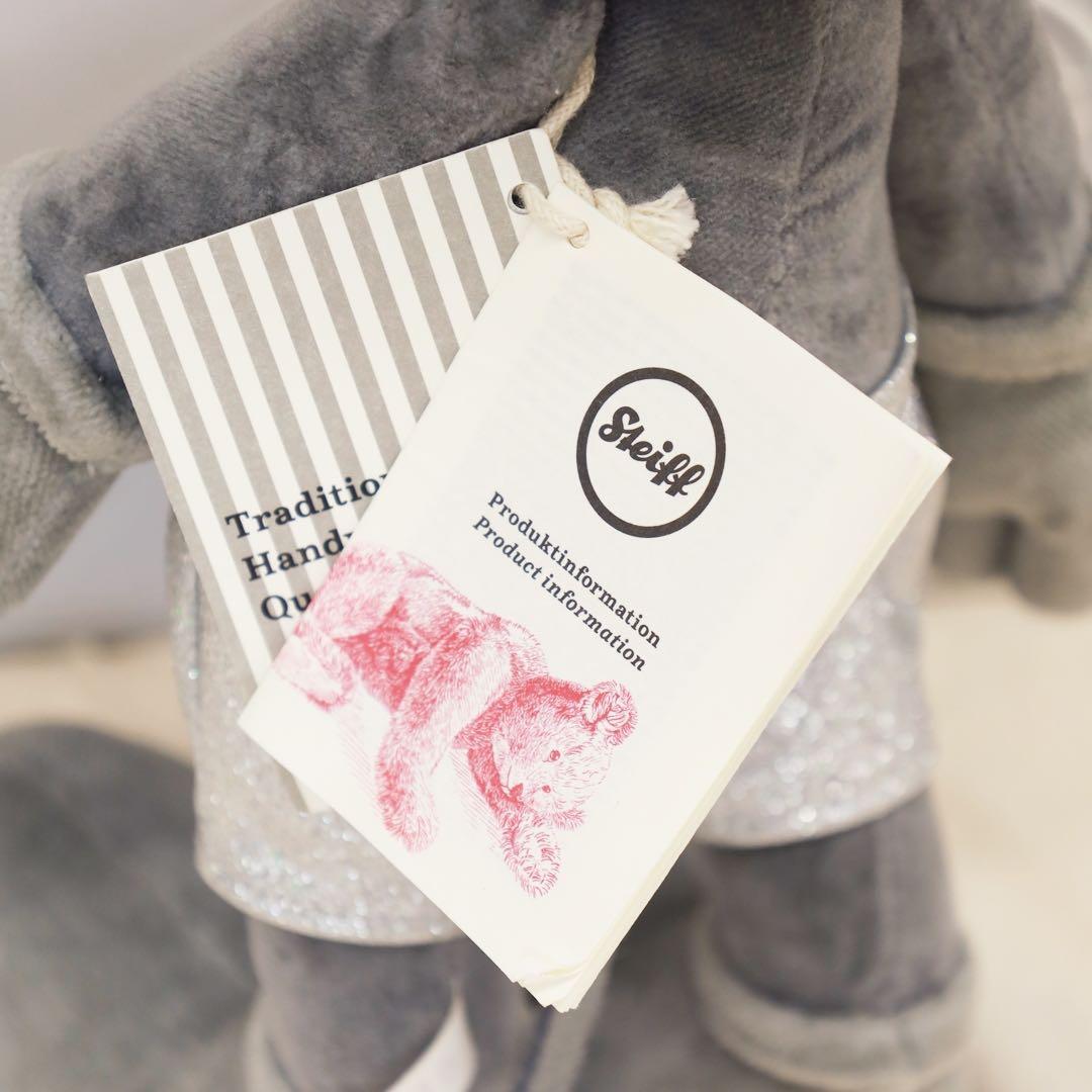 ミッキーマウスプラチナ　シュタイフD100 ディズニー　ぬいぐるみ