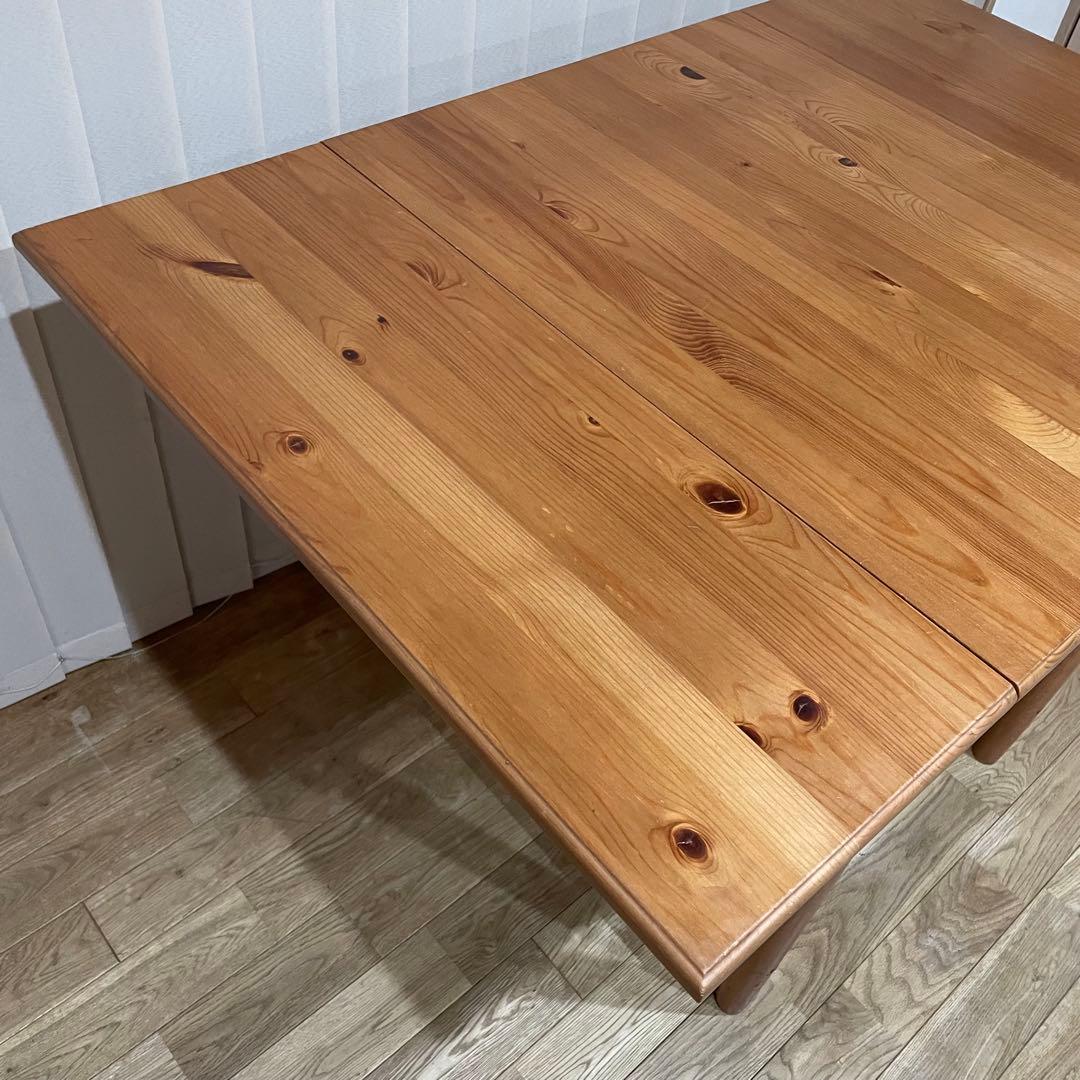 【廃番品】IKEA INGATORP インガートルプ ダイニングテーブル　天然木