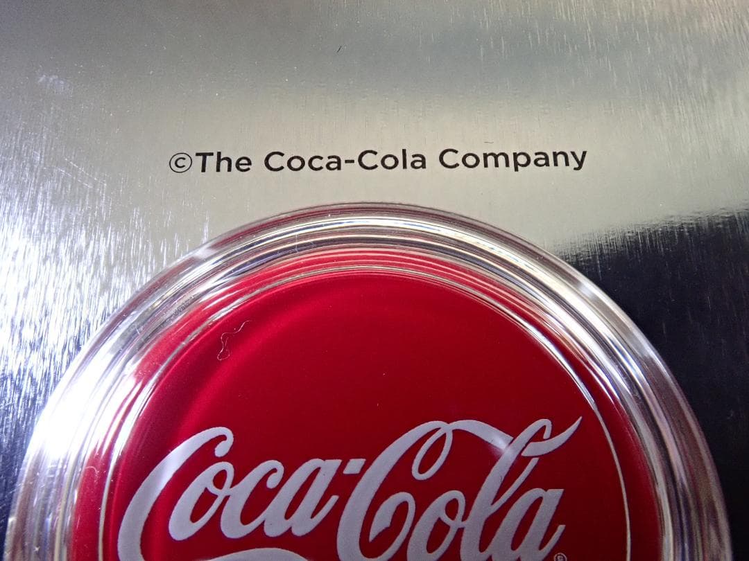 コカ・コーラ®ボトルキャップ 銀貨 貴重な裸！純銀 箱・缶・COA全部付！