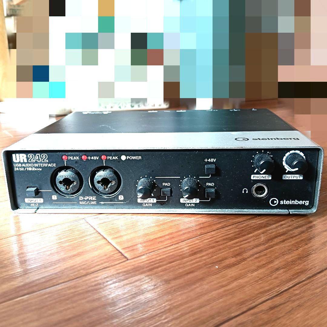 スタインバーグ UR242 USBオーディオインターフェイス【本体のみ】♡S24