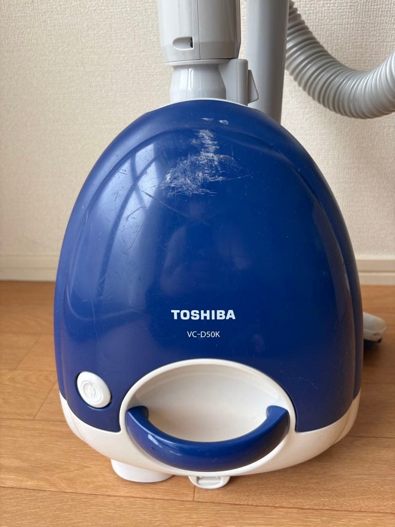 東芝 紙パック式掃除機 VC‑D50K‑L（ライトブルー系）