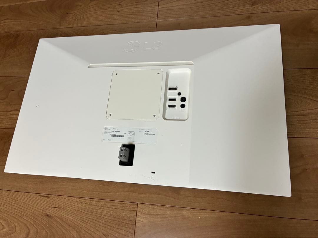 LG 4Kモニター 27UL500-W 27インチ