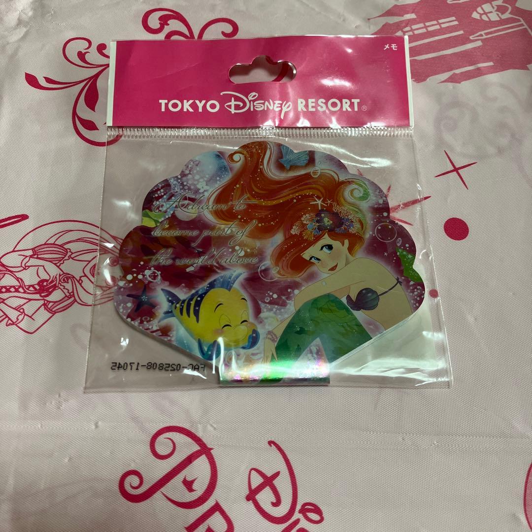 ディズニー　アリエル　メモ他セット〜OSHI