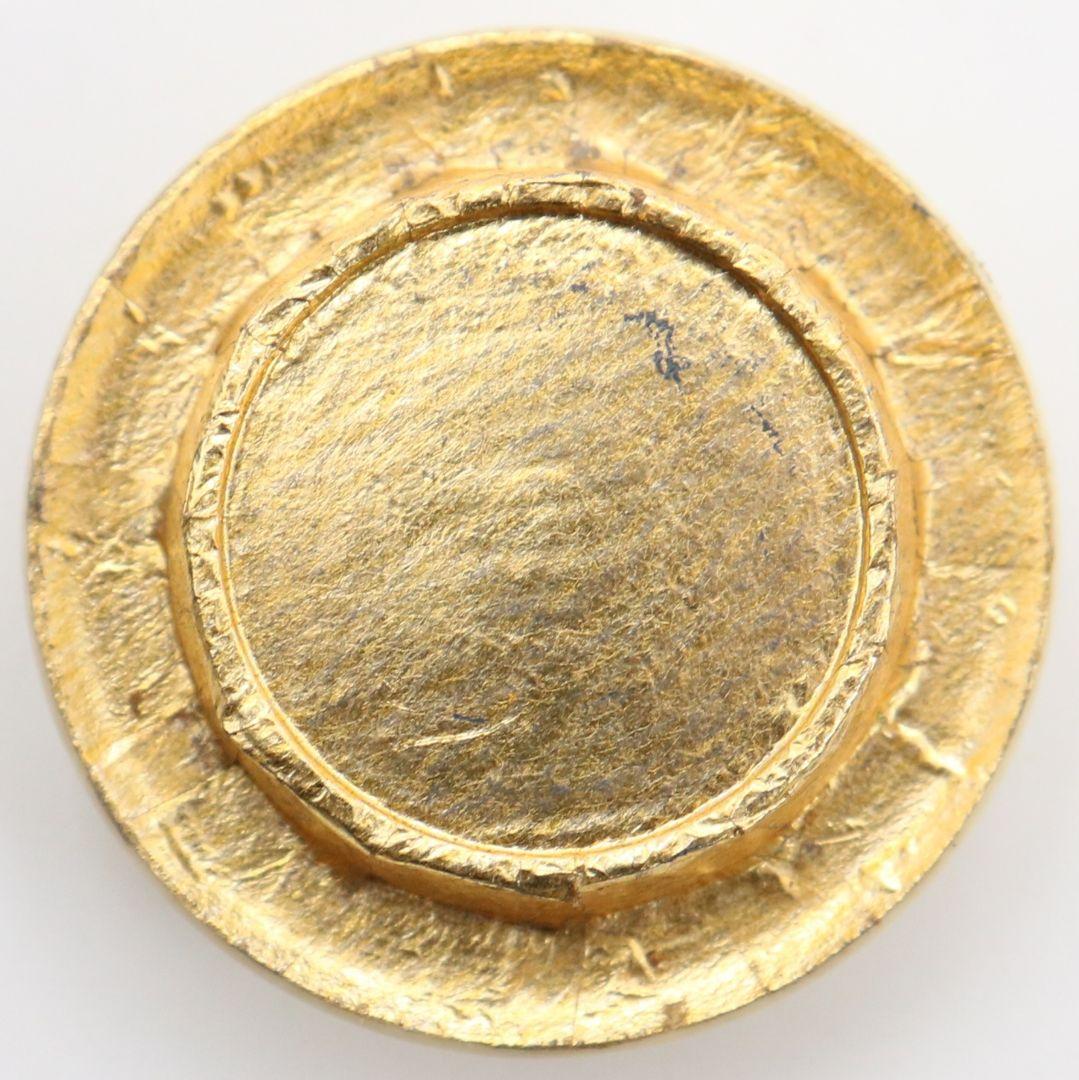 桶谷定一作 高取焼 文琳茶入 細川緞子仕覆付 茶道具 共箱　V543　DC3