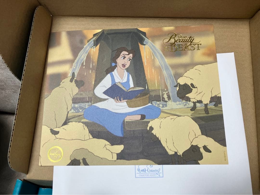 新品未使用 WDCC ディズニープリンセス ベル フィギュア