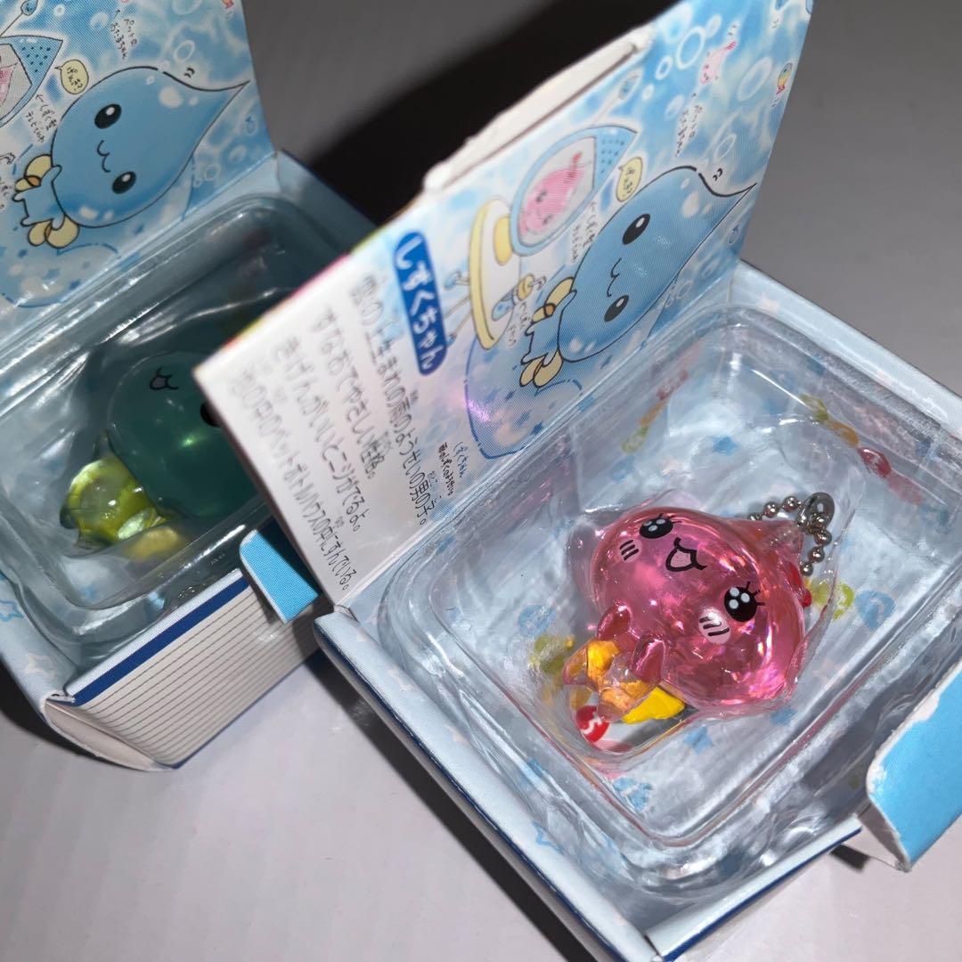 クーリア　ぷるるんしずくちゃん　しずくちゃん　フィギュア　ストラップ　平成レトロ