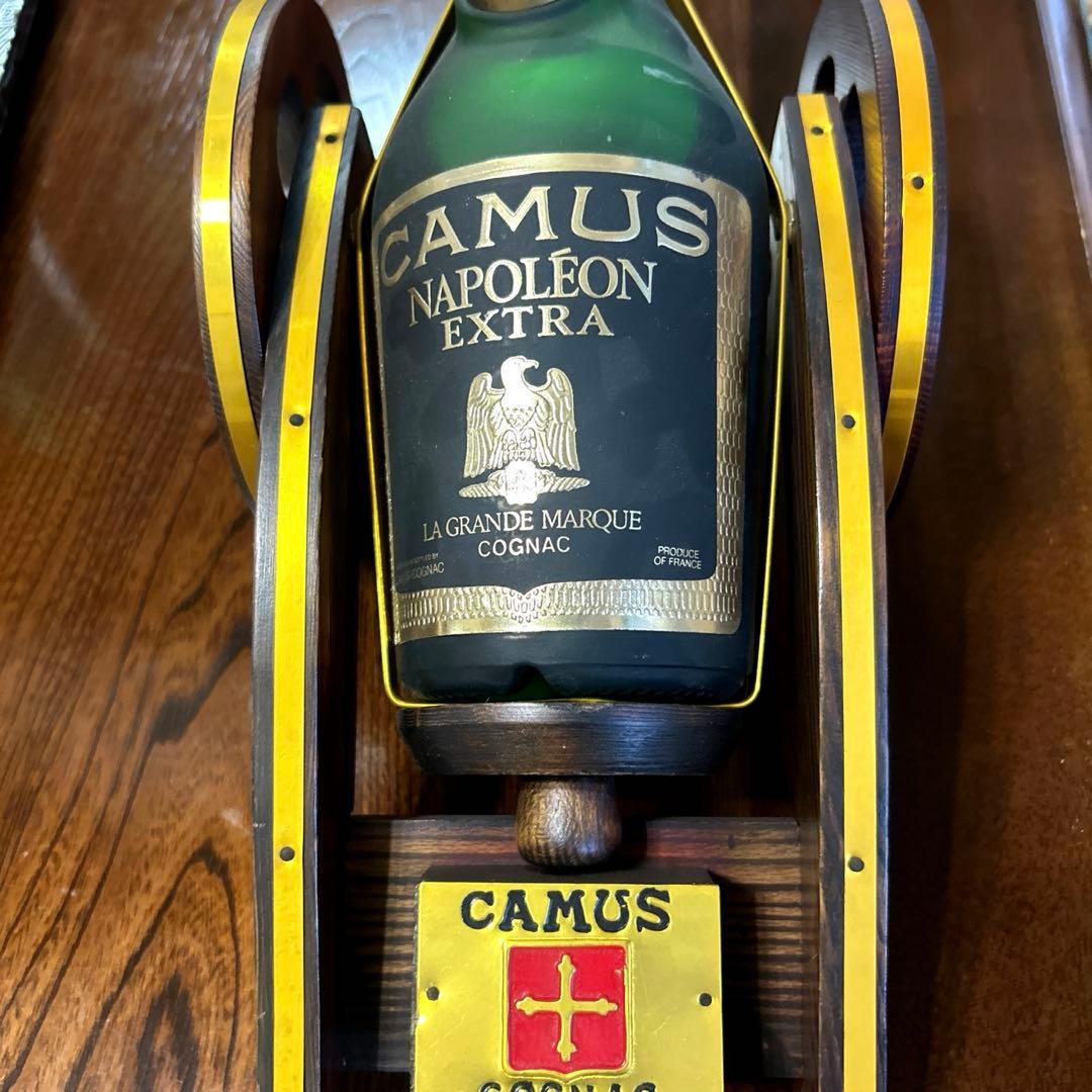 269 ナポレオン エクストラ コニャック 飾り用 木製＆金属製 砲台付き　古酒