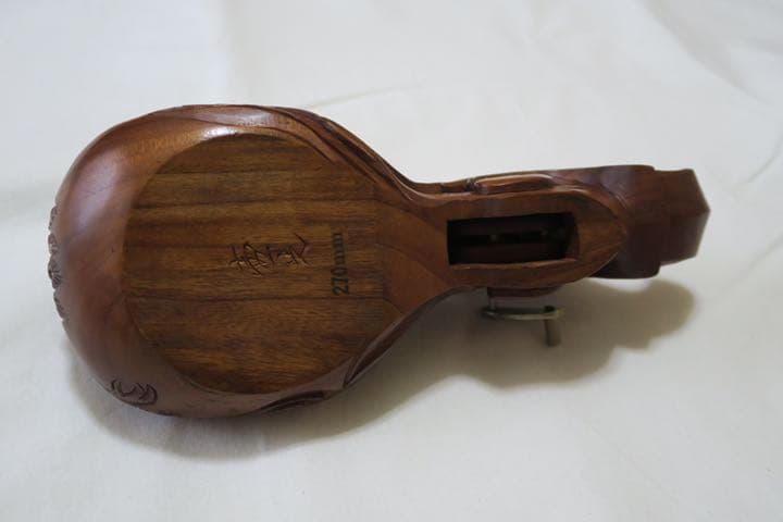 墨壺　亀と鶴 木製　大工道具