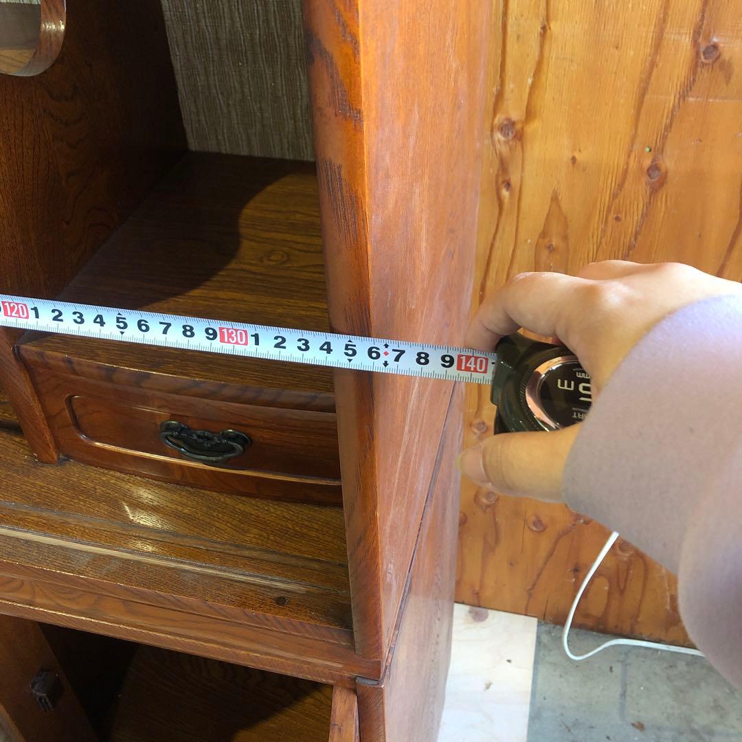 茶箪笥　昭和　レトロ　アンティーク　ヴィンテージ　和　家具