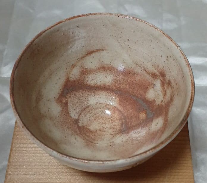 未使用　京焼清水焼　伯耆西山　抹茶茶碗