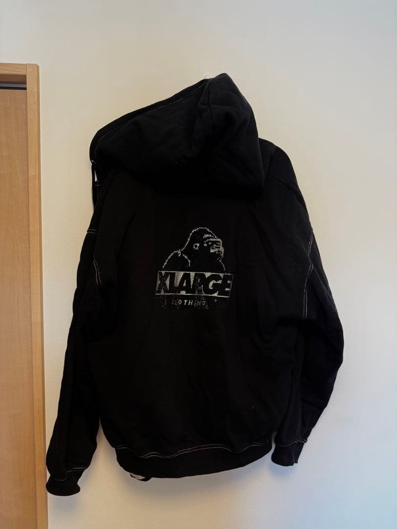 ほぼ新品XLARGE ブラック XLラインストーン