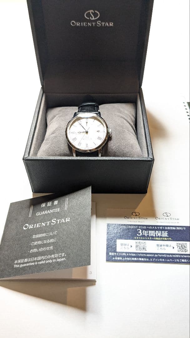 オリエントスター　エレガントクラシック　RK-AU0002S