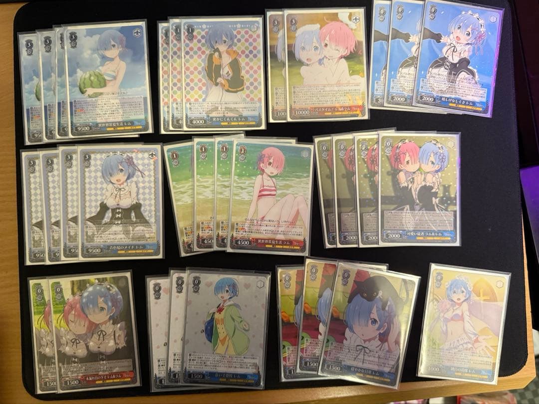 ヴァイスシュヴァルツ　リゼロ　デッキ　引退品