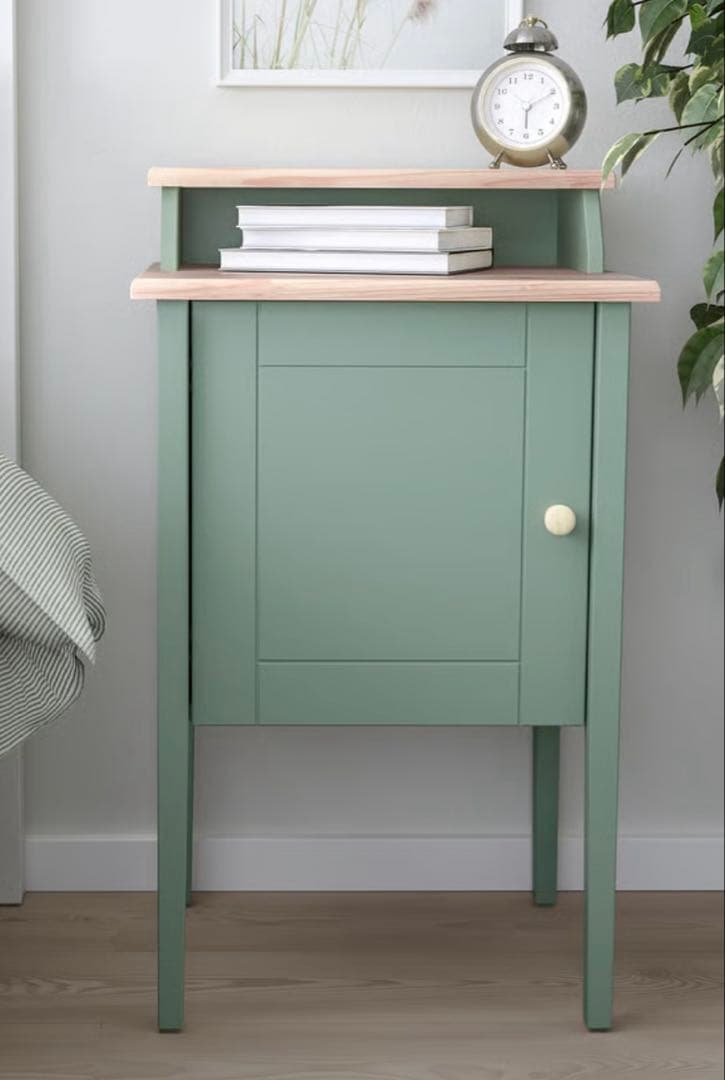 北欧家具　IKEA サイドテーブル　オルデルダーレン　ルンバ収納