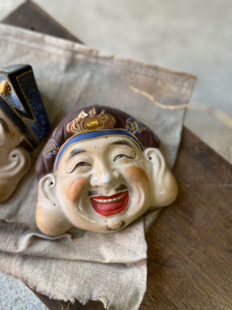 時代  九谷  恵比寿 大黒天