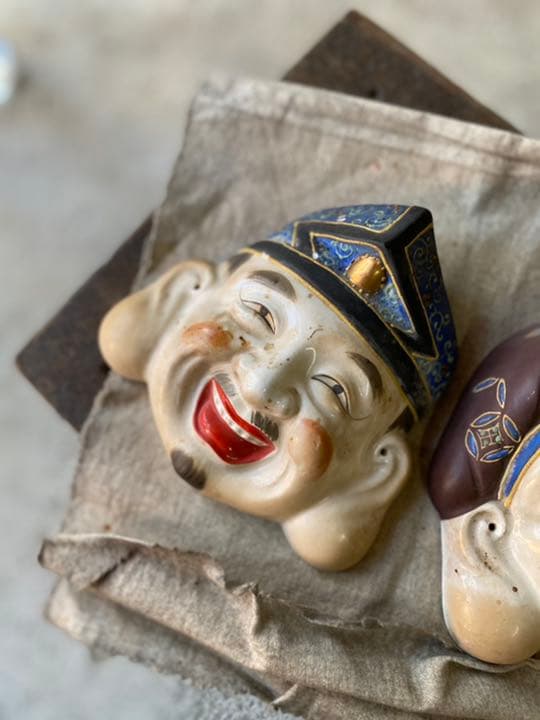 時代  九谷  恵比寿 大黒天