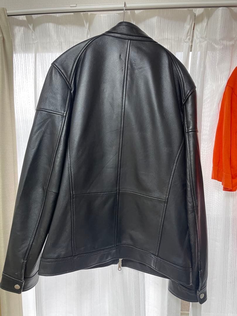 定価4万⭐︎RattleTrap 本革 シングル ライダースL ラムレザー