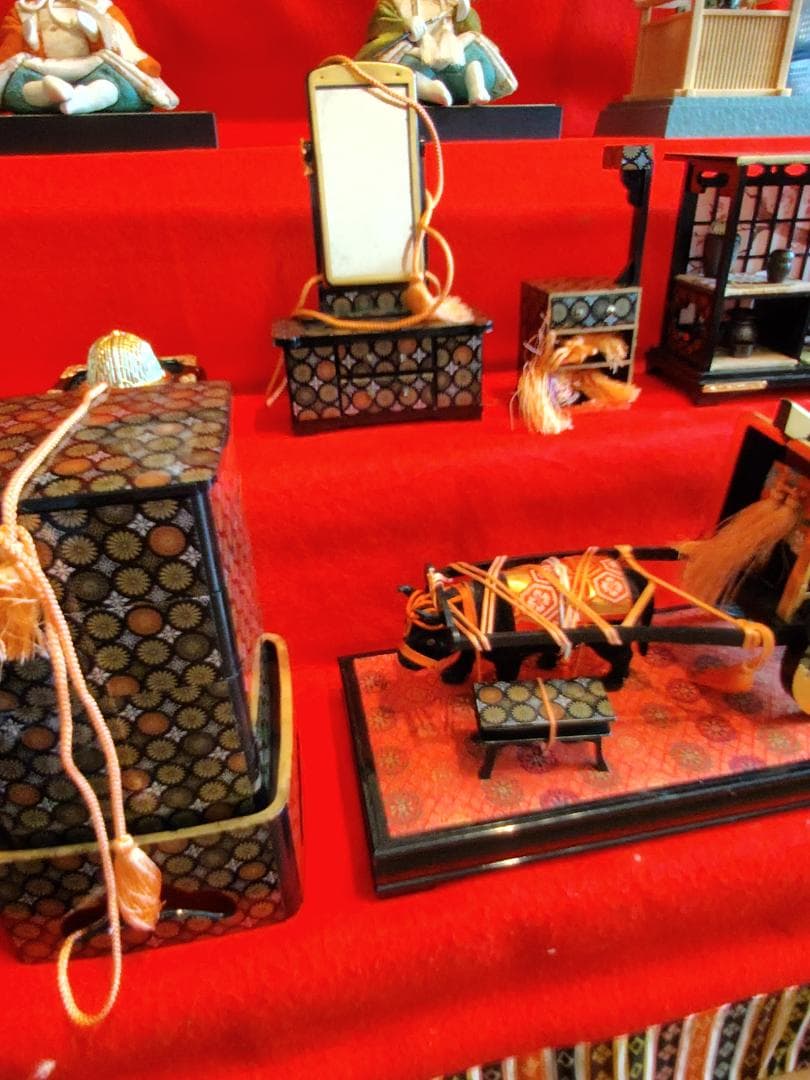 人間国宝　無形文化財　原米州　雛人形のみ