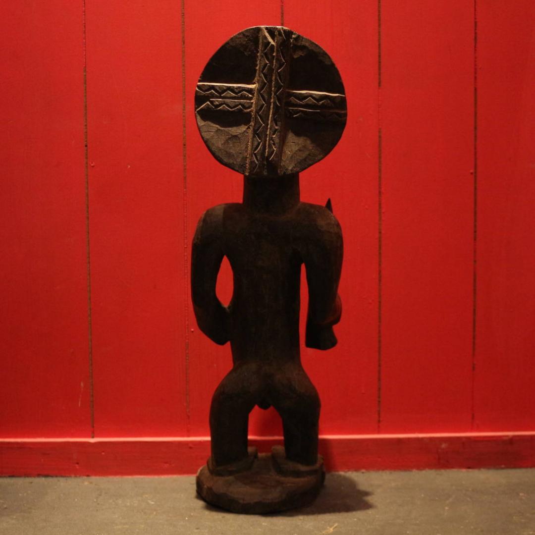 フォークアート アフリカ 置物 オブジェ 民族 木彫 ヴィンテージ 彫刻 3