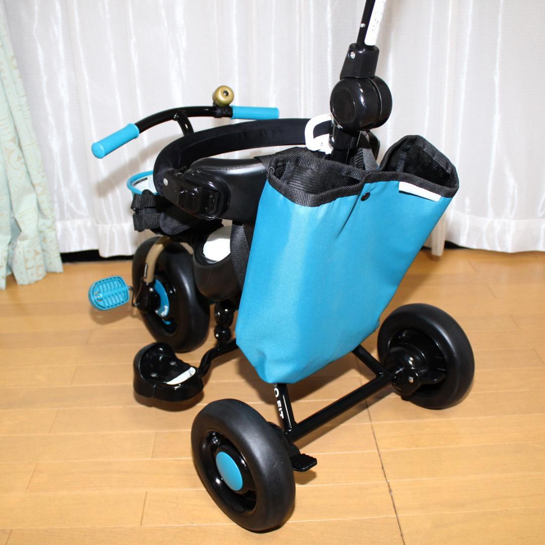 美品 ides コンポフィット2 ♪ アイデス三輪車◆タイヤロック付◆制御棒付◆