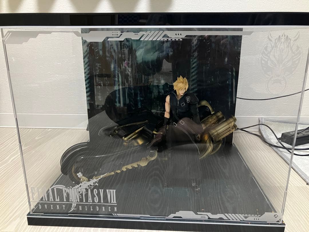 海外製アクリルケース　中古　プレイアーツ改　FFⅦAC