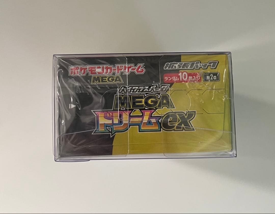 MEGAドリームEX 1box シュリンク有り