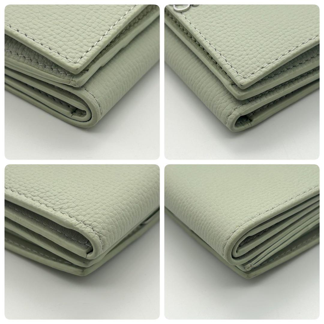 【ぷーちゃん】 ロエベ アナグラム トライフォールド ウォレット