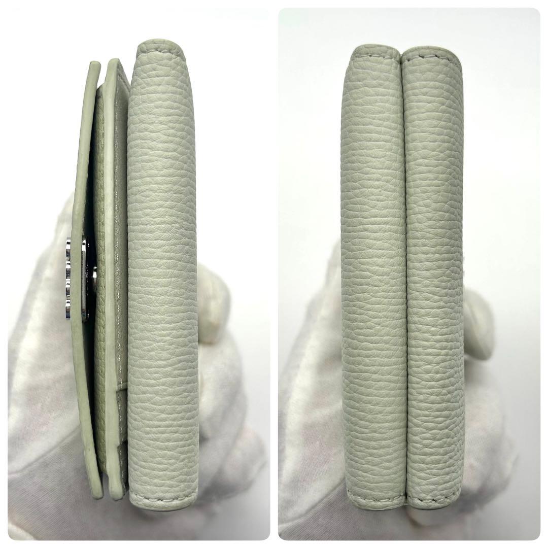 【ぷーちゃん】 ロエベ アナグラム トライフォールド ウォレット