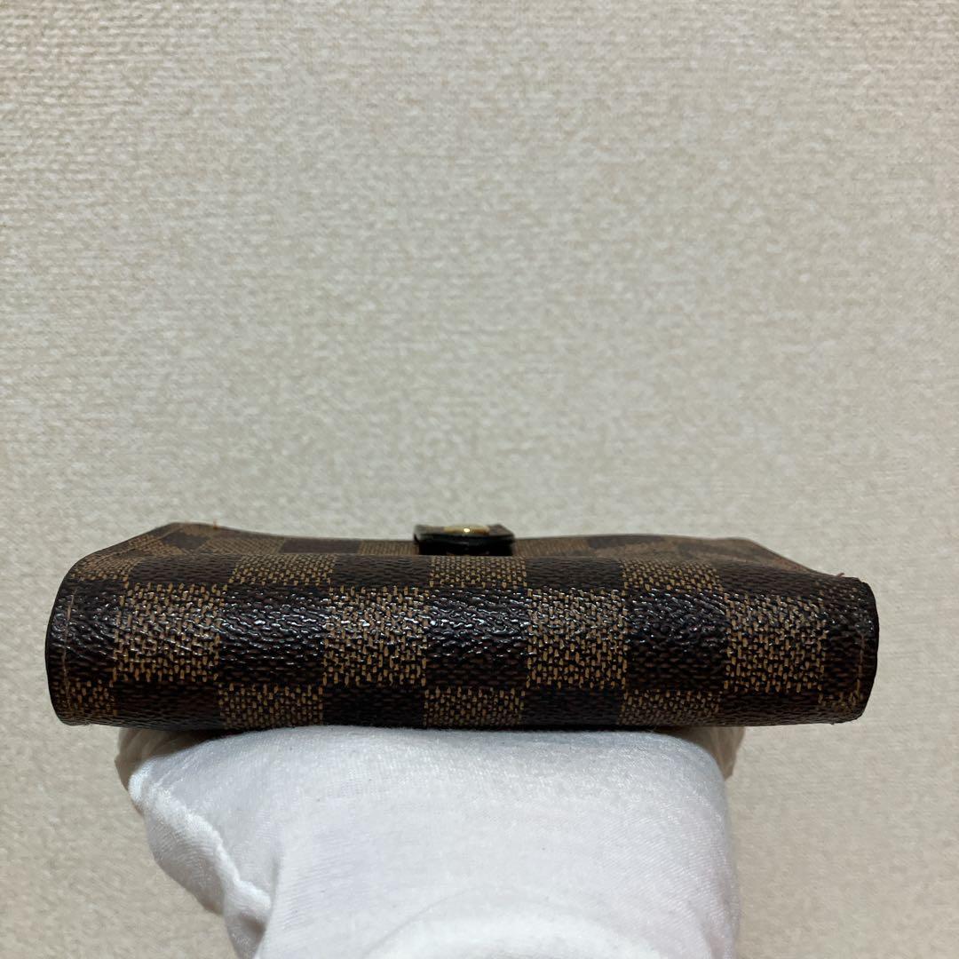 ✨美品・鑑定済✨ルイヴィトン ダミエ ポルトモネ ビエ ヴィエノワ 財布 がま口