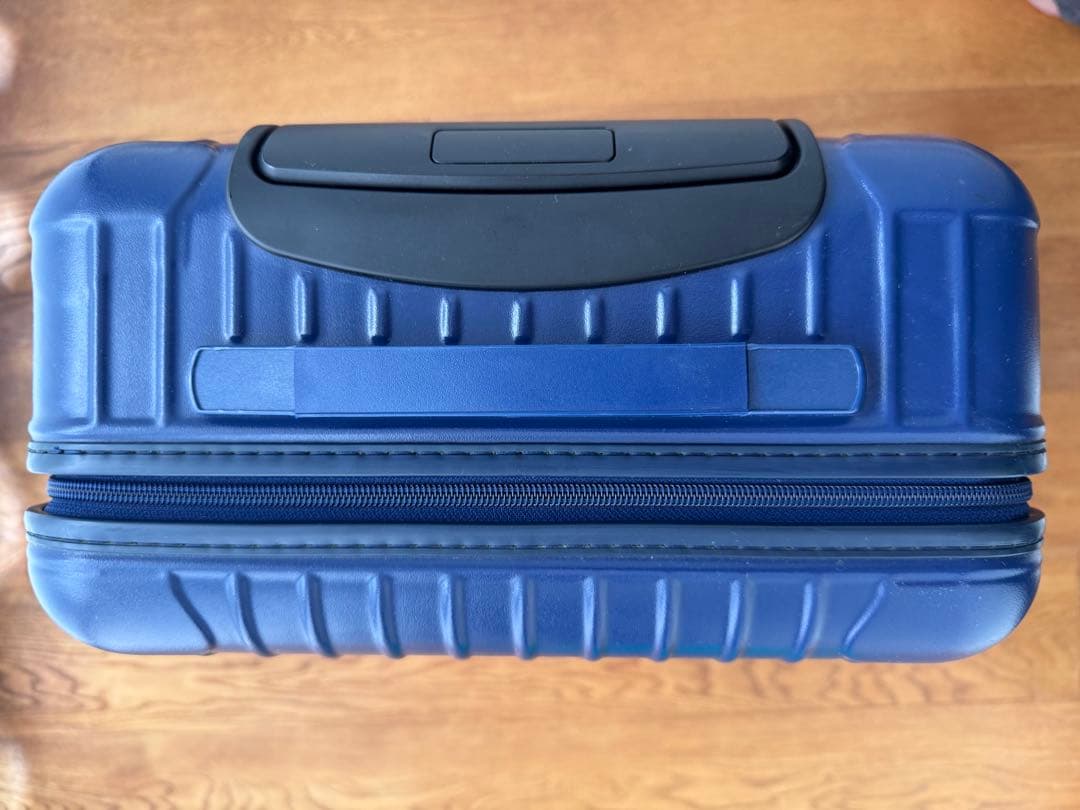 リモワ　サルサ　35L 美品　伸縮ハンドル新品交換済み　ブルー　機内持ち込み可