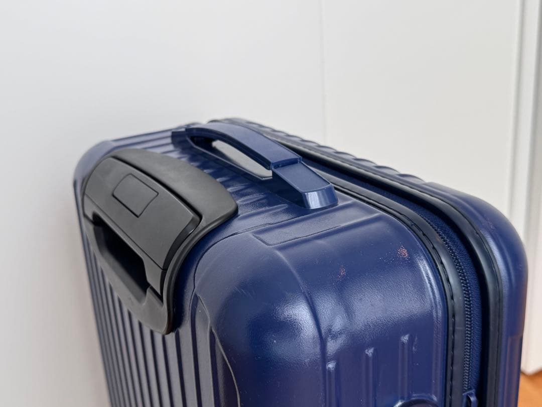 リモワ　サルサ　35L 美品　伸縮ハンドル新品交換済み　ブルー　機内持ち込み可