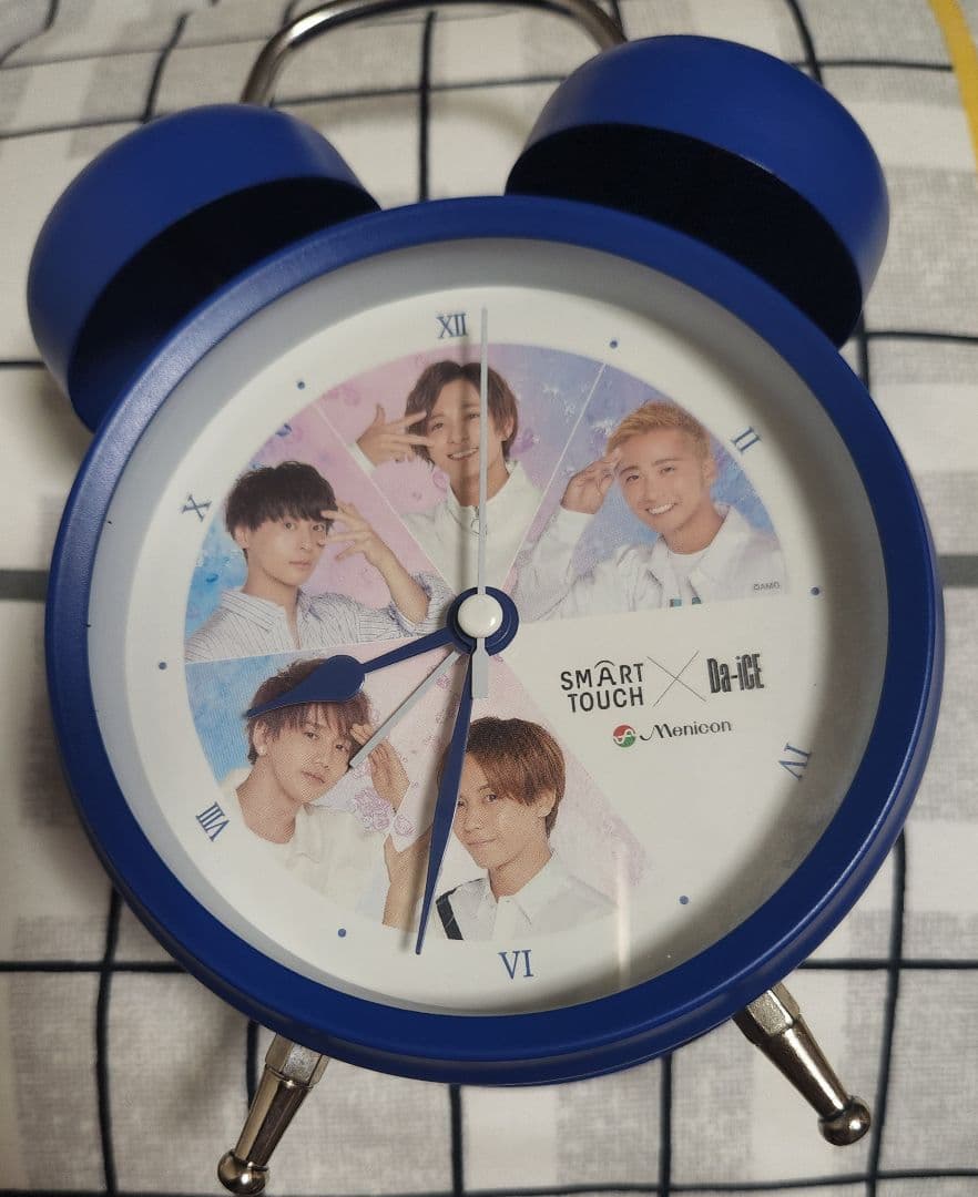 Da-iCE　メニコン　目覚まし時計　工藤大輝　ボイスメッセージ