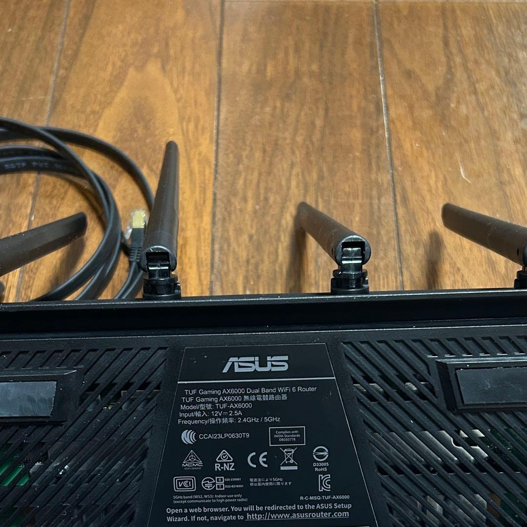 ASUS TUF GAMING AX6000 無線LANルーター