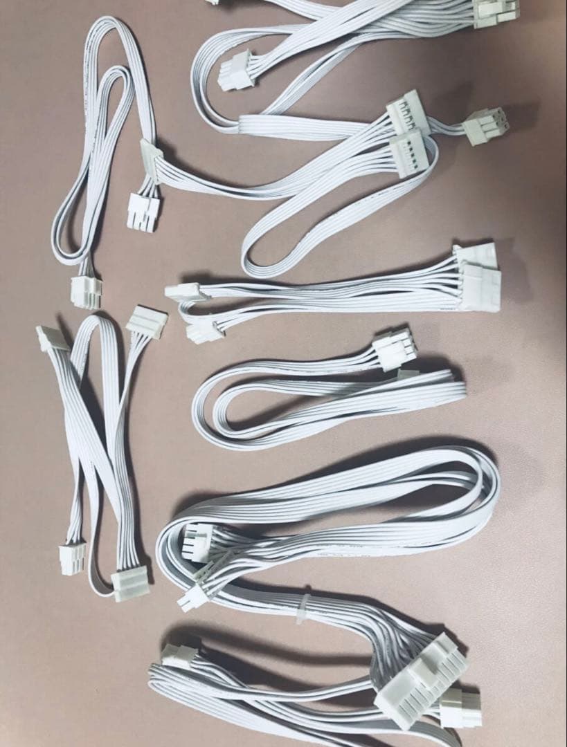 ホワイト 850 w 電源ユニット AC入力端子