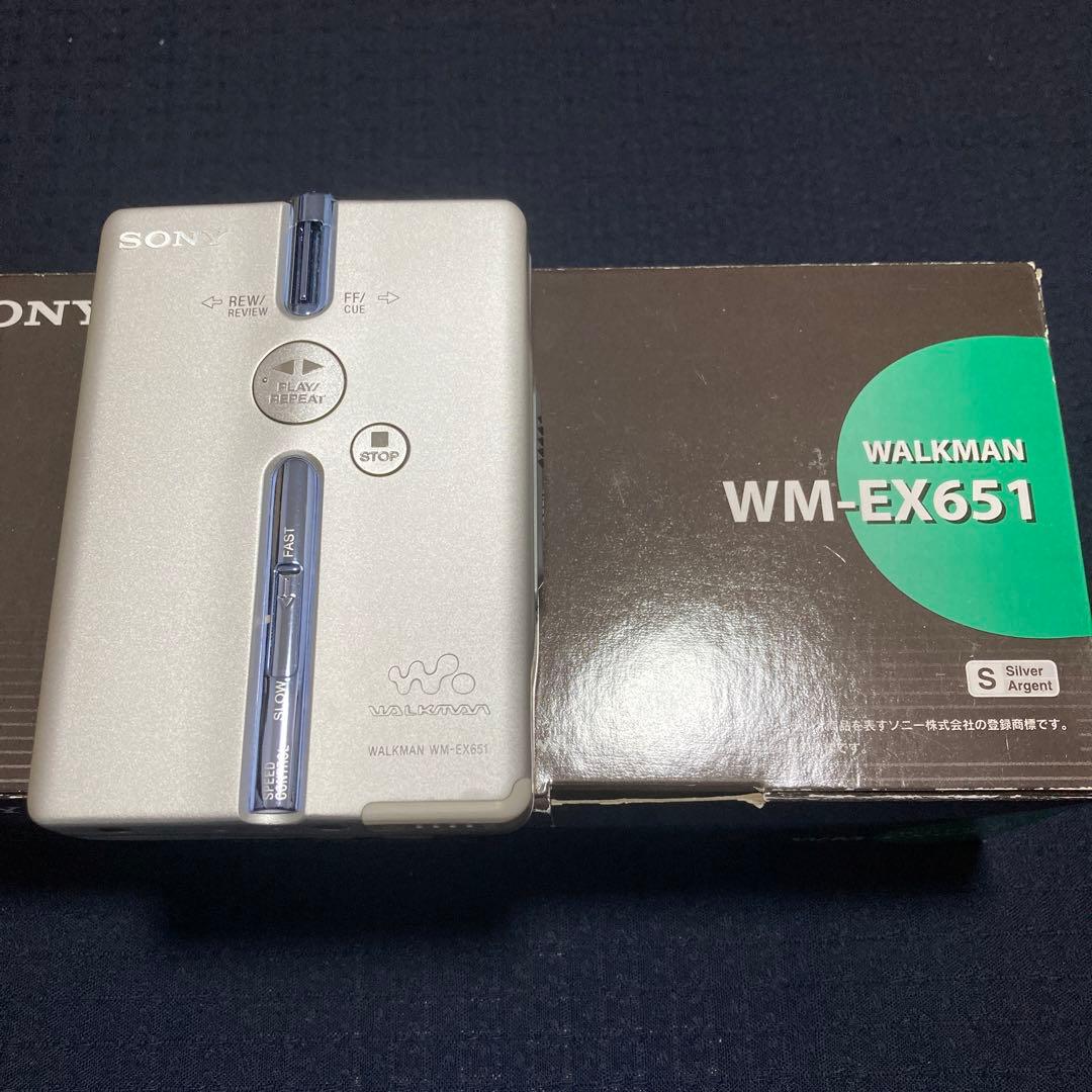 SONY ウォークマン WM-EX651 silver