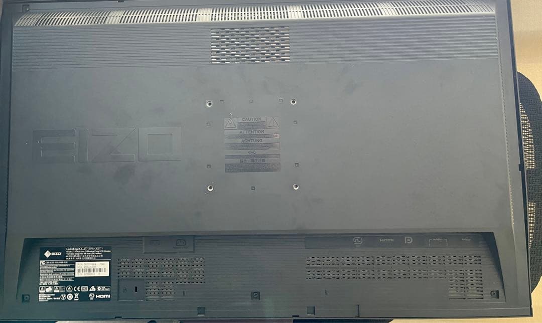 Eizo ColorEdge CG277 キャリブレーション内蔵モニター