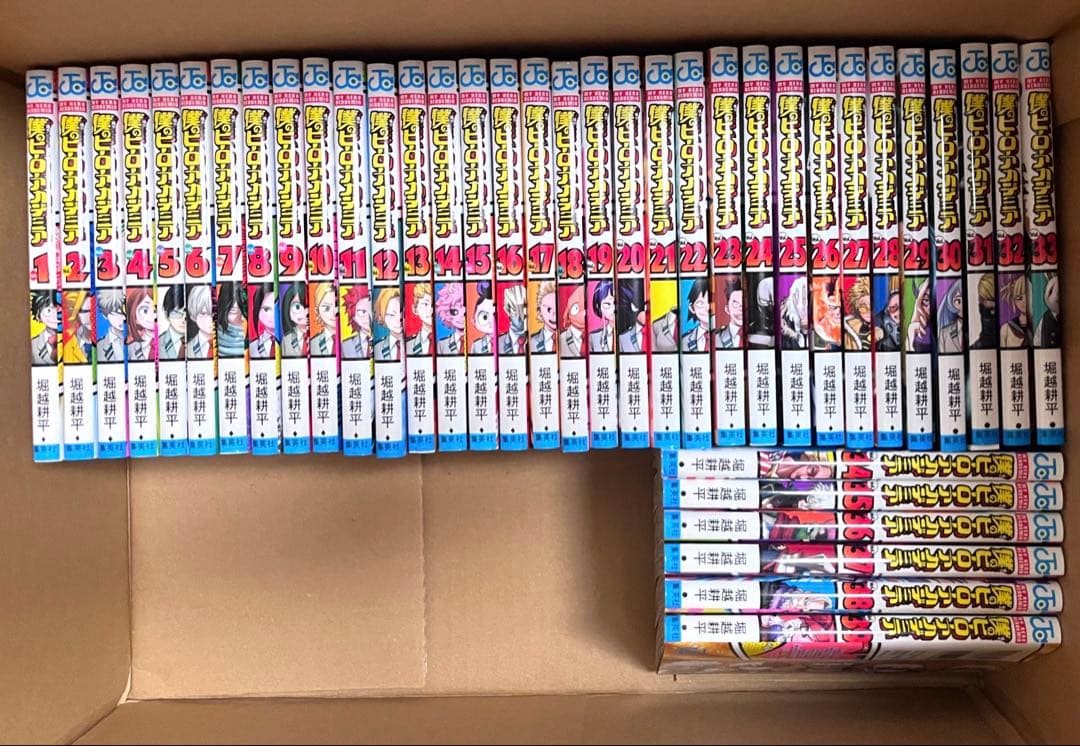僕のヒーローアカデミア1〜39巻セット＋爆豪　轟フィギュア付き