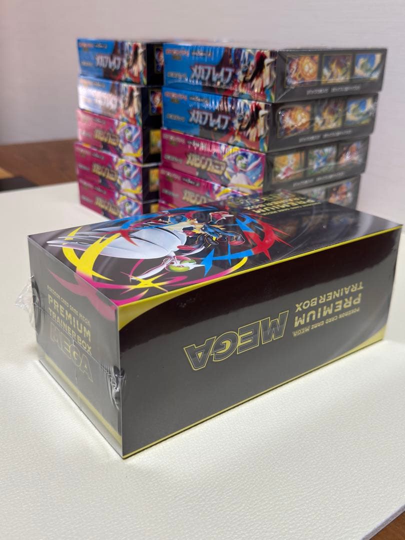 メガブレイブ メガシンフォニア 10Box シュリンク付•無　トレーナーボックス