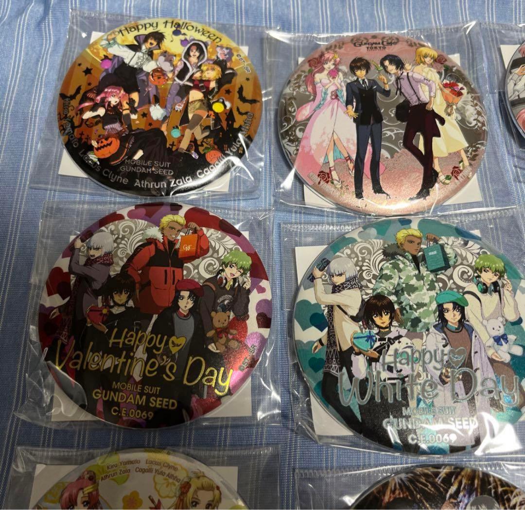購入時コメント要　ガンダムSEED ガンダムカフェ　マグネットバッジ