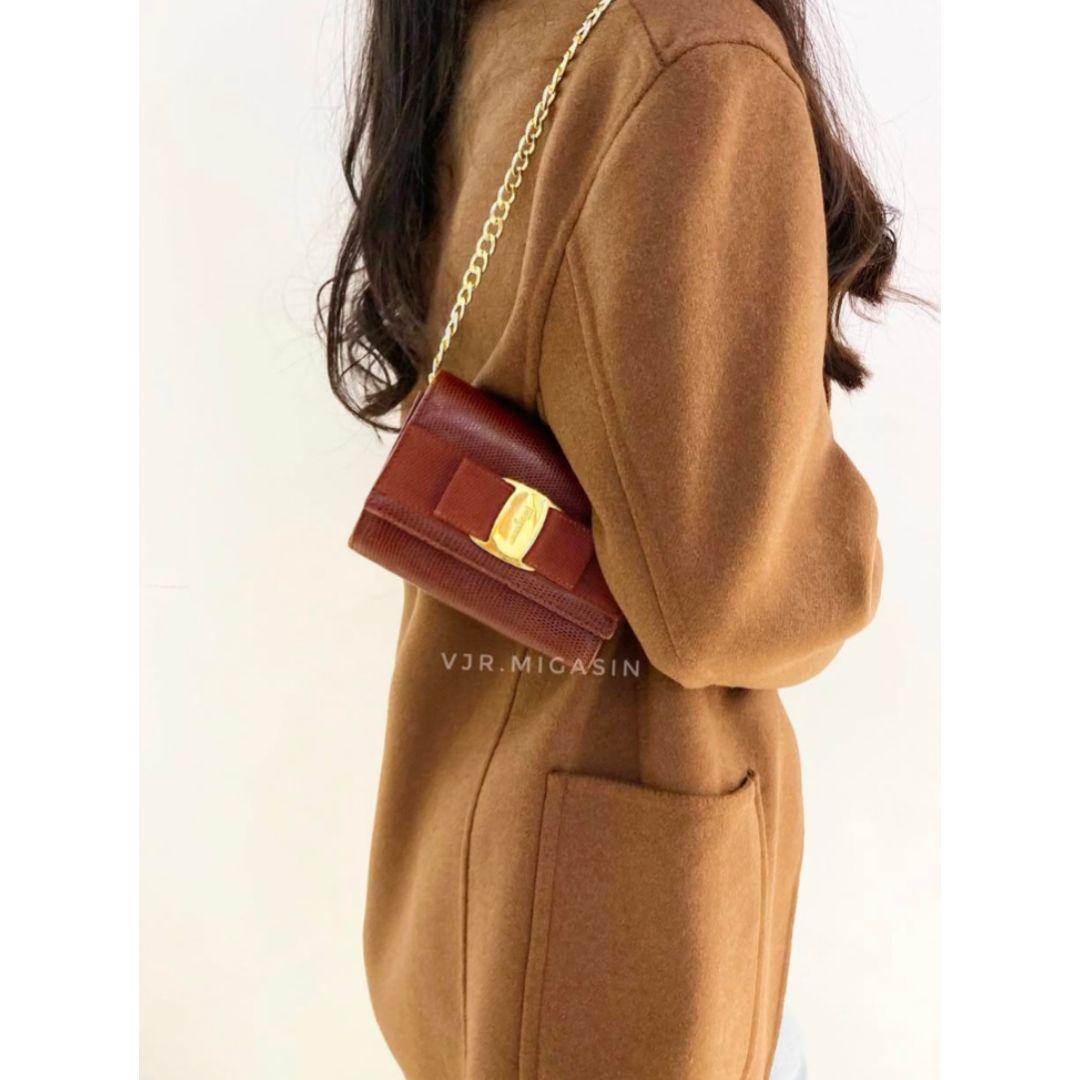 美品✨ Ferragamo ヴァラリボンミニショルダーバッグ 2way 保存袋付