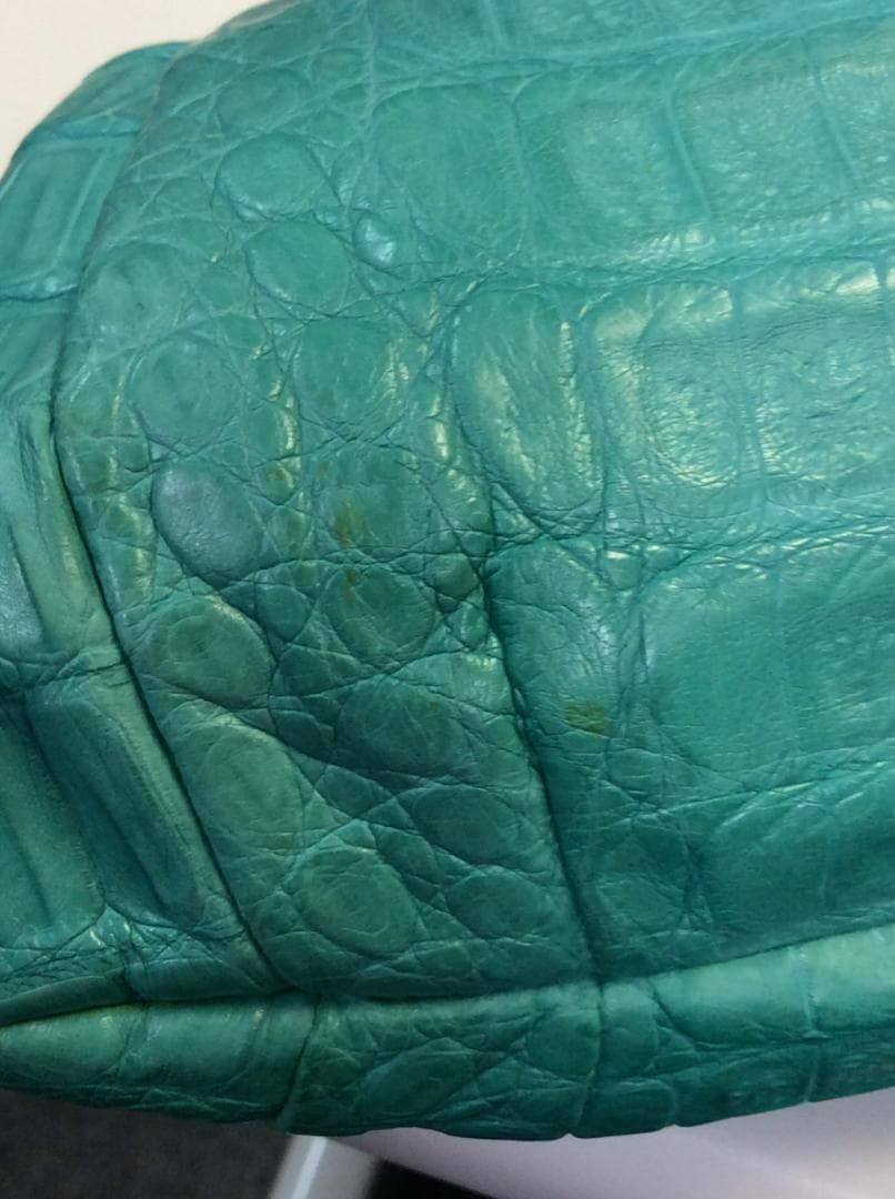 NANCY GONZALEZ/ナンシーゴンザレス　クロコがまぐちバッグ